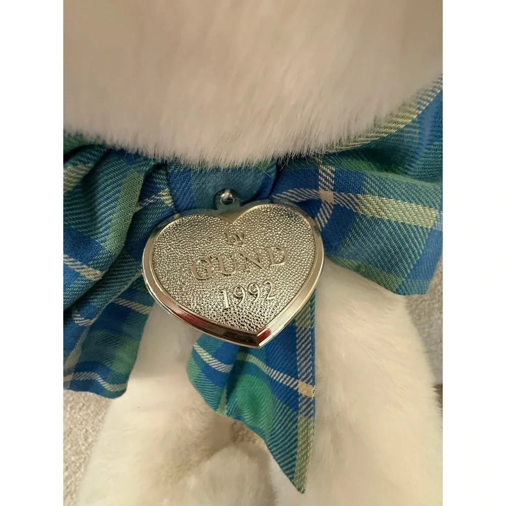 Vintage 1992 Victoria‎ Secret Gund Teddy Bear White Original VS Tag
